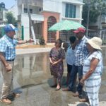 Juan Ramón Ganem exige solución inmediata a fugas de agua y promete atención real a los servicios básicos