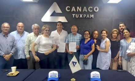 Fructífera reunión de Juan Ramón Ganem con CANACO