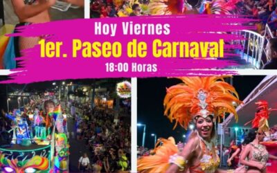 Hoy viernes 2 de mayo será el Primer Paseo del Carnaval Tuxpan 2025