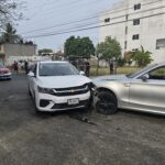 Presidente de CANACO Tuxpan protagoniza carambola; lo acusan de conducir en estado inconveniente
