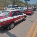 Aparatoso choque en la «Y» deja solo daños materiales
