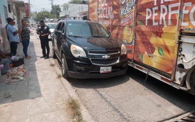 Quiso llenar de SOL una camioneta en El Esfuerzo; no hubo lesionados