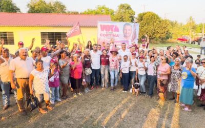 “¡Presidente, presidente!”: Daniel Cortina fortalece su liderazgo en Tuxpan con propuestas firmes y compromiso por el deporte
