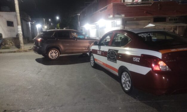 Anoche: Chocan por la Piqueta