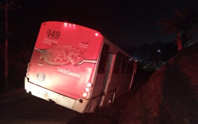 TBN se sale del camino en la carretera a Cobos; conductor se da a la fuga