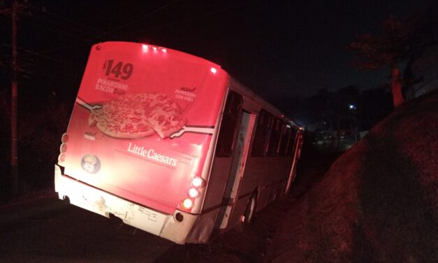 TBN se sale del camino en la carretera a Cobos; conductor se da a la fuga