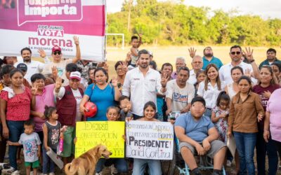 “¡Las comunidades serán pilares de la transformación en Tuxpan!”: Daniel Cortina
