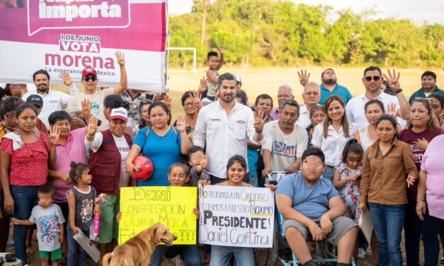 “¡Las comunidades serán pilares de la transformación en Tuxpan!”: Daniel Cortina
