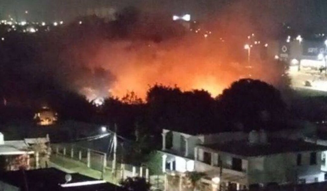 Gobierno de Tuxpan emite recomendaciones para prevenir incendios de pastizales en colonias y zonas suburbanas