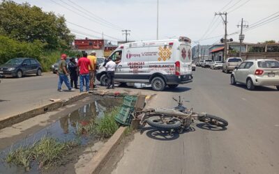 ACCIDENTE CON LESIONADOS EN AVENIDA CUAUHTÉMOC