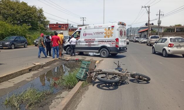 ACCIDENTE CON LESIONADOS EN AVENIDA CUAUHTÉMOC