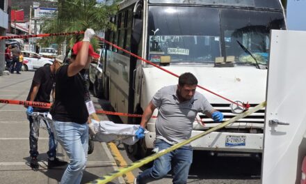 Mujer fallece en un autobús tras ser asaltada en el centro de Tuxpan