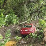 Empleado federal sobrevive a brutal choque en la autopista México-Tuxpan