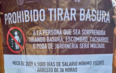 Limpia Pública erradicó tiradero de basura junto al edificio Los Gil.