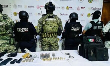Cateo en Cañada Rica deja aseguramiento de objetos tácticos y municiones; no hubo detenidos