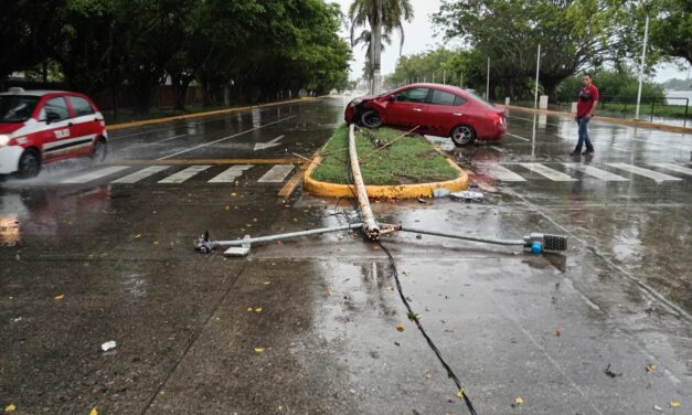 Noticia del Aparatoso Mañanero en el Maples Arce
