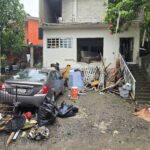 Explosión en vivienda de Tuxpan deja tres lesionados, entre ellos un menor; fuga de gas, la probable causa