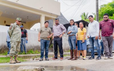 Arranca en Tuxpan un ambicioso programa de limpieza de drenes pluviales: compromiso firme de Daniel Cortina con las colonias marginadas