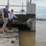 Alcalde de Tuxpan realizó un recorrido con PC, para atender afectaciones menores provocados por las lluvias
