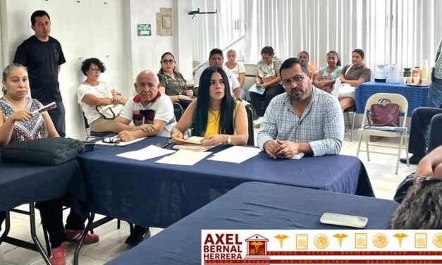 Axel Andrés Bernal reafirma compromiso con la educación: gestiona mejoras en centros escolares de Tuxpan