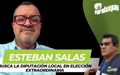 Partido Verde se adelanta en Tuxpan: Esteban Salas busca la diputación local en elección extraordinaria
