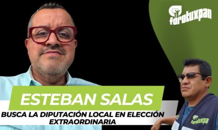 Partido Verde se adelanta en Tuxpan: Esteban Salas busca la diputación local en elección extraordinaria