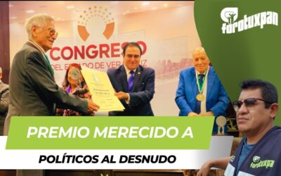 Premio merecido a Políticos al Desnudo