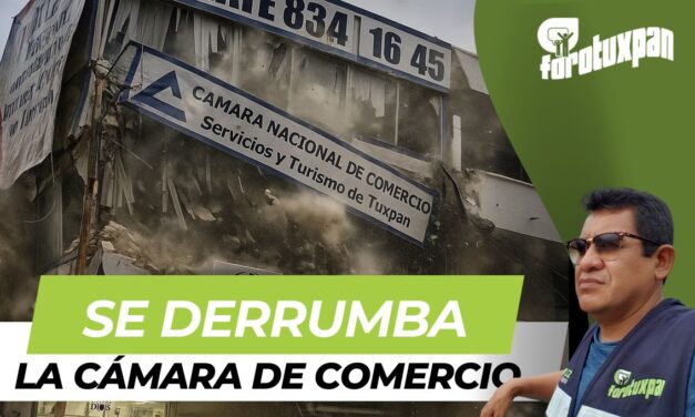 SE DERRUMBA LA CÁMARA DE COMERCIO