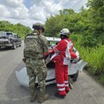 Le dieron por «Detroit Rock City» a un Taxi Tamiahuense: solo daños materiales