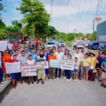 Daniel Cortina inaugura puente peatonal y entrega la limpieza de más drenes pluviales