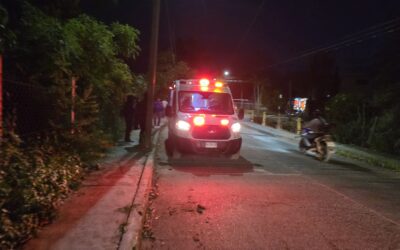 Tropieza y se lesiona hombre en inmediaciones del Puente Lirio, en colonia Rosa María