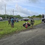 Pareja de Naranjos sufre accidente en motocicleta rumbo a Tuxpan; ambos fueron hospitalizados