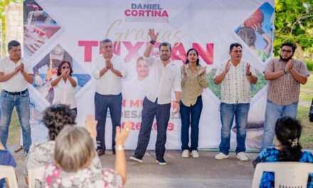 Construiremos el proyecto municipal más serio y viable en la historia de Tuxpan: Daniel Cortina