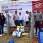Productores de Tuxpan fueron beneficiados con la “Feria Pecuaria 2025”