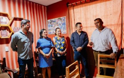 Daniel Cortina inaugura Casa de Enlace de Colonos Organizados en la colonia Vicente Guerrero