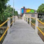 Daniel Cortina cumple antes de tomar protesta: inaugura puente peatonal en la colonia Federico García Blanco