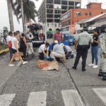 Noticia de la señora atropellada frente al mercado