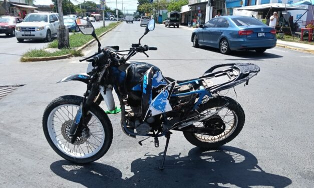 Noticia del choque frente a Soriana