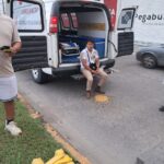 Motociclista resulta policontundido tras accidente “mañanero” en el bulevar Independencia de Tuxpan