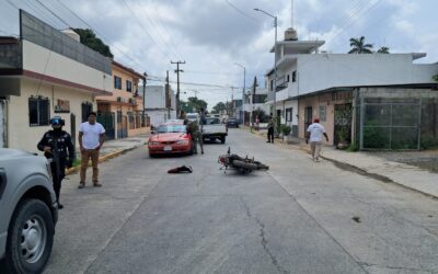 Accidente vial en Santiago de la Peña deja dos lesionados leves