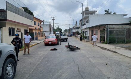 Accidente vial en Santiago de la Peña deja dos lesionados leves