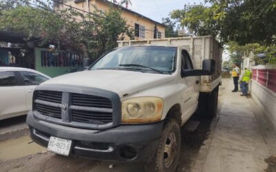 Choque sin lesionados en la comunidad de Cobos