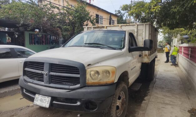 Choque sin lesionados en la comunidad de Cobos