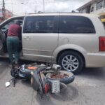Choque vehicular en el Libramiento López Mateos deja solo daños materiales; conductores llegan a acuerdo