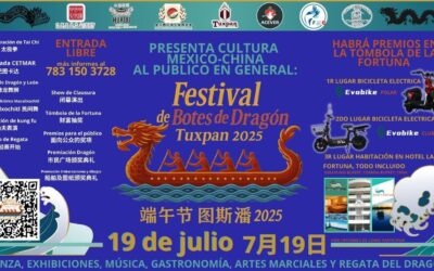 Mañana inicia el “Festival de Botes de Dragón Tuxpan 2025”
