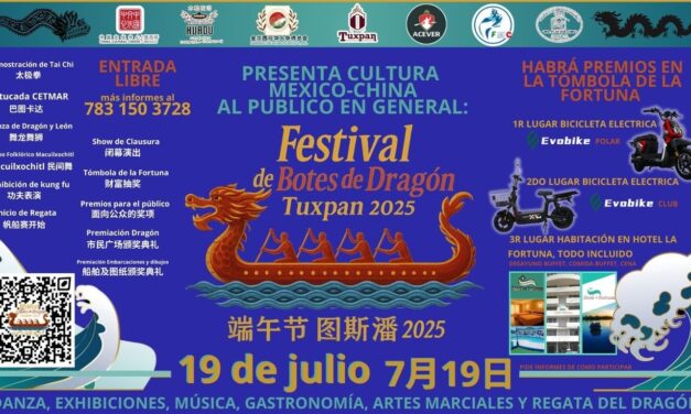 Mañana inicia el “Festival de Botes de Dragón Tuxpan 2025”