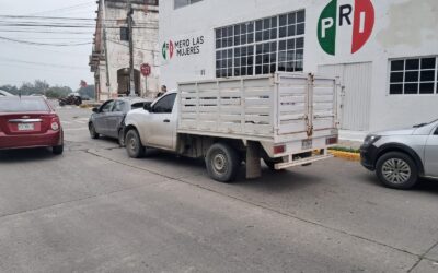 Accidente por alcance deja a menor lesionada en la colonia Zapote Gordo