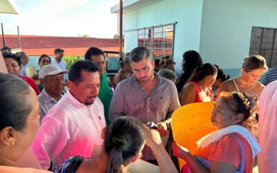 Regidor Quinto agradece a Daniel Cortina por recorrido en la Colonia Libertad