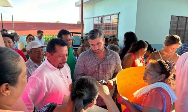 Regidor Quinto agradece a Daniel Cortina por recorrido en la Colonia Libertad