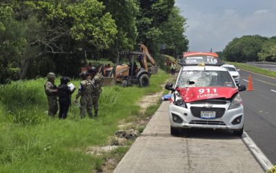 Tragedia en la autopista México–Tuxpan: taxista arrolla y mata a trabajador de MRO
